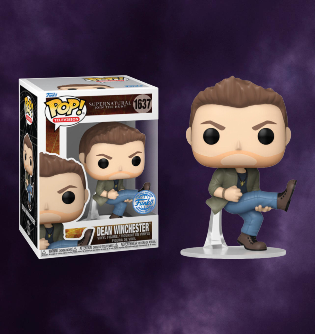 Supernatural – Dean Winchester (Eye of the Tiger) Exclusive Funko Pop Figure #1637