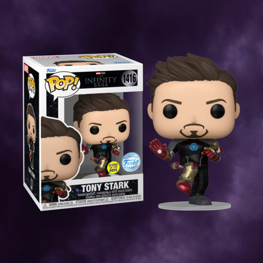 The Infinity Saga – Tony Stark (Suit-Up) Exclusive Funko Pop! Figure #1416