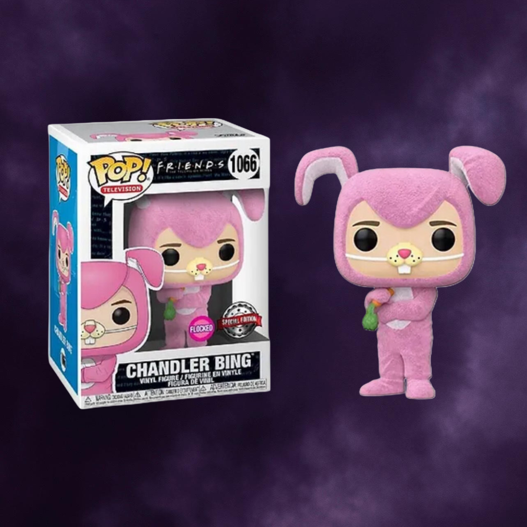 Friends Chandler Bing (Flocked Bunny Suit) Target Con Exclusive Funko Pop! #1066
