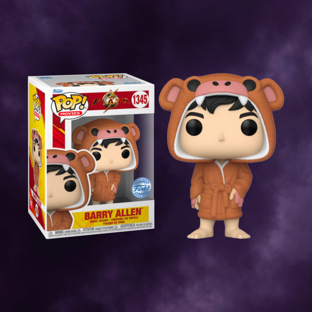 The Flash (2023) Barry Allen in Monkey Robe Funko Shop Exclusive Pop! #1345