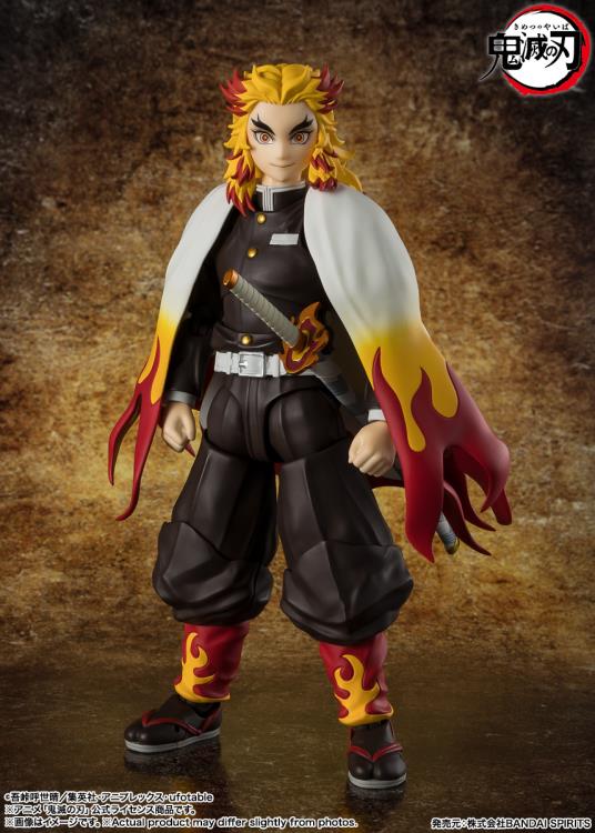 Demon Slayer: Kimetsu no Yaiba S.H.Figuarts Kyojuro Rengoku Action Figure