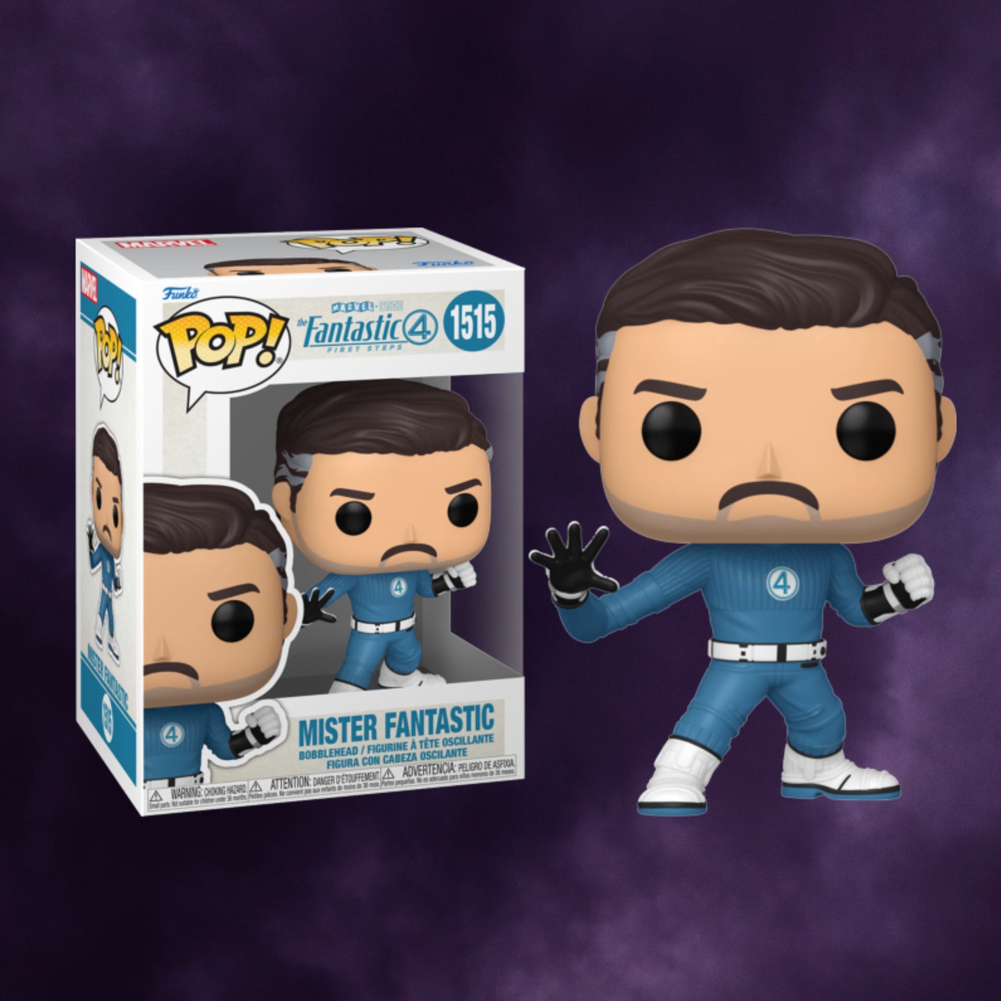 Funko Pop! Marvel Studios: Fantastic Four – Mister Fantastic Vinyl Figure #1515
