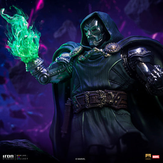 Statue Doctor Doom Deluxe - Infinity Gauntlet Diorama - Art Scale 1/10 - Iron Studios
