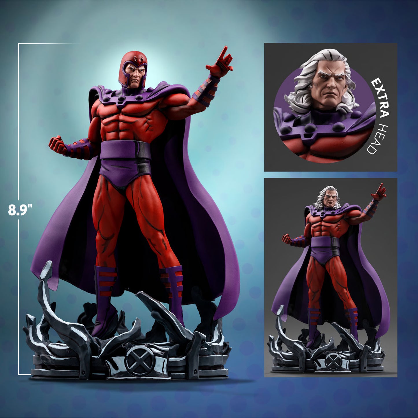 Marvel – Magneto Art Scale 1/10 Statue (X-Men ’97) Iron Studios