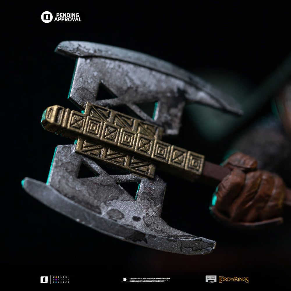 The Lord of the Rings – Gimli Unleashed Art Scale 1/10 Statue Iron Studios