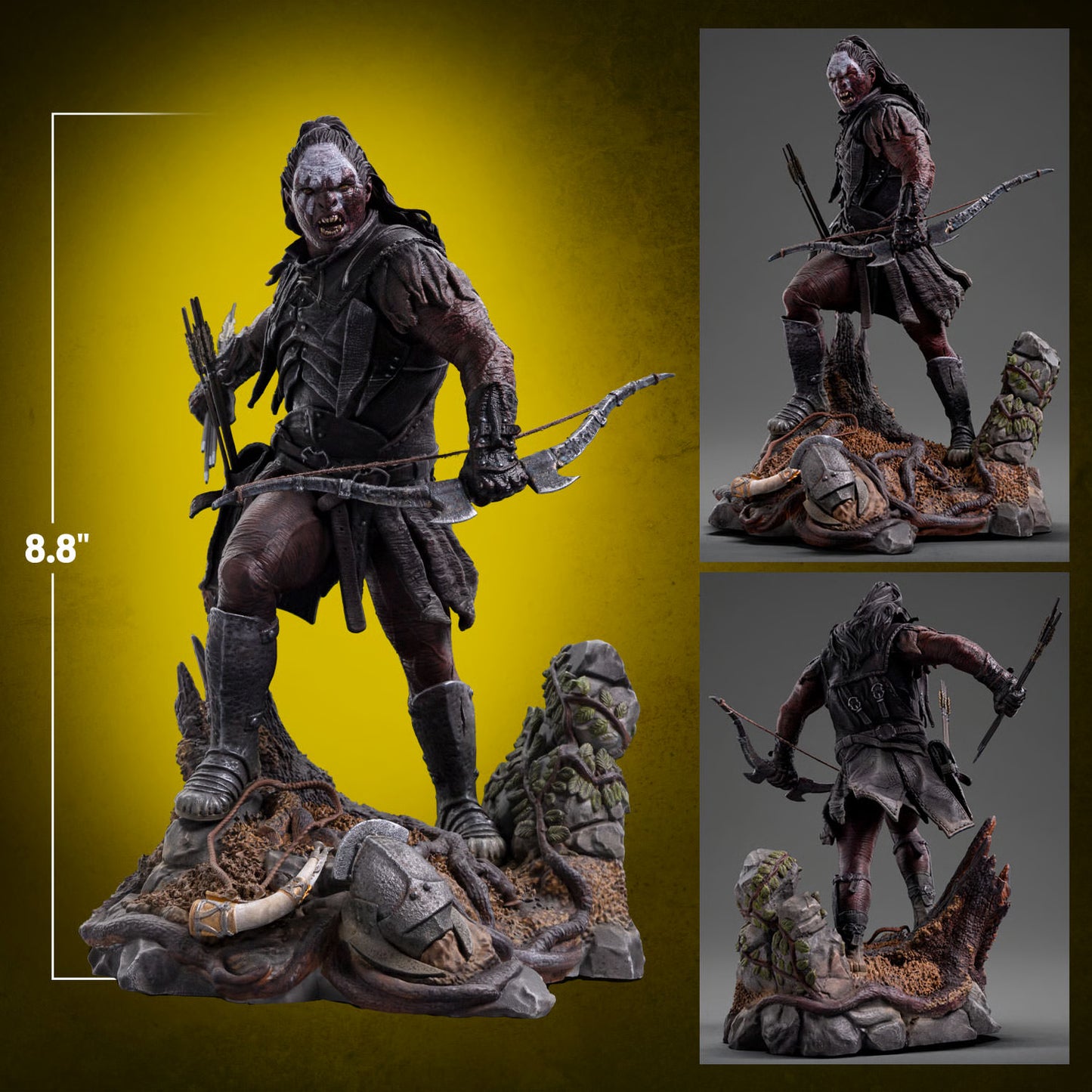 The Lord of the Rings – Lurtz Uruk-Hai Leader Art Scale 1/10 Statue Iron Studios