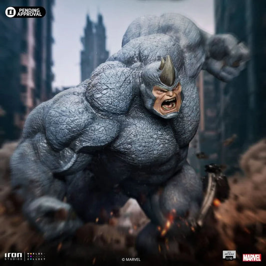 Spider-Man vs Villains – Rhino BDS Art Scale Limited Edition 1/10 Statue Iron Studios