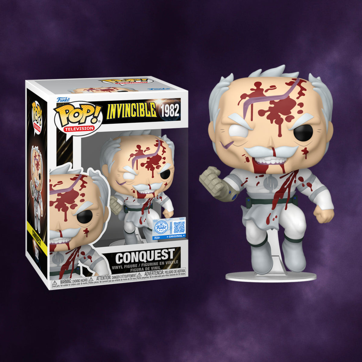 Invincible Funko Pop! Television Conquest (Bloody) Exclusive #1982