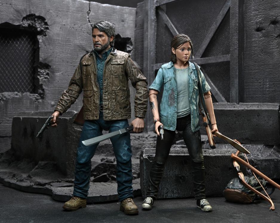 Neca The Last of Us Part II Ultimate Joel and Ellie Action Figure Two-Pack