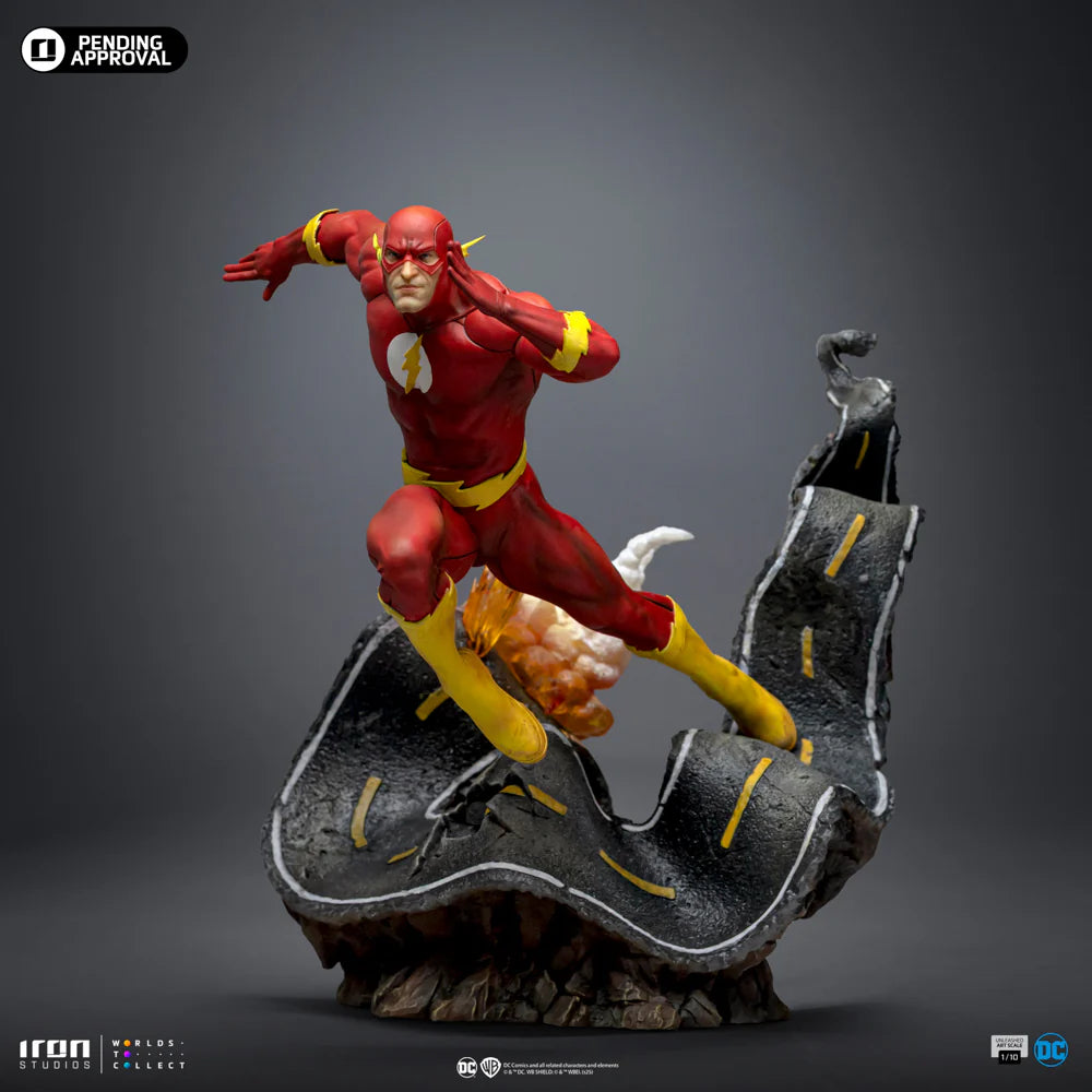 DC Comics – The Flash (Series #9) Art Scale 1/10 Statue Iron Studios