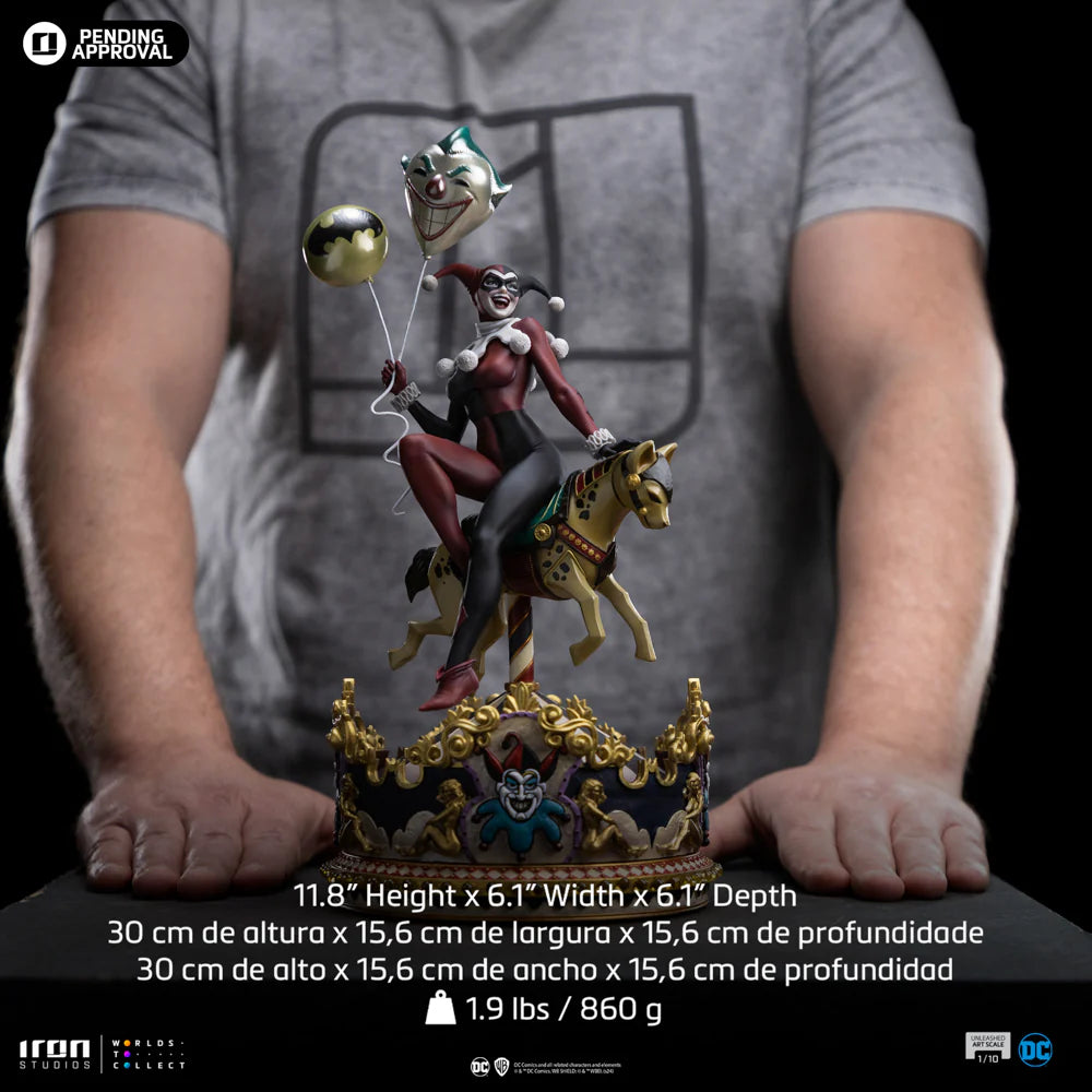 DC Comics – Harley Quinn Unleashed Art Scale 1/10 Statue Iron Studios
