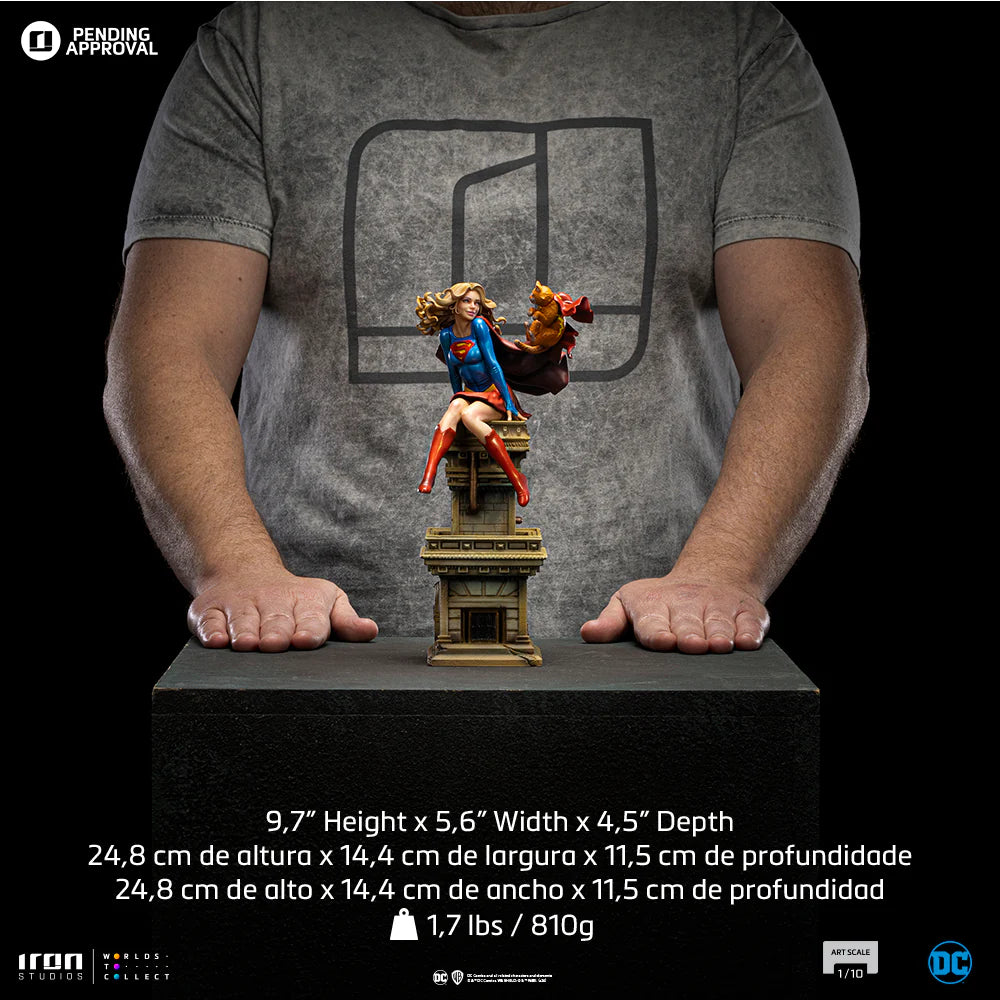 DC Comics – Supergirl Series #8 Art Scale 1/10 Statue Iron Studios