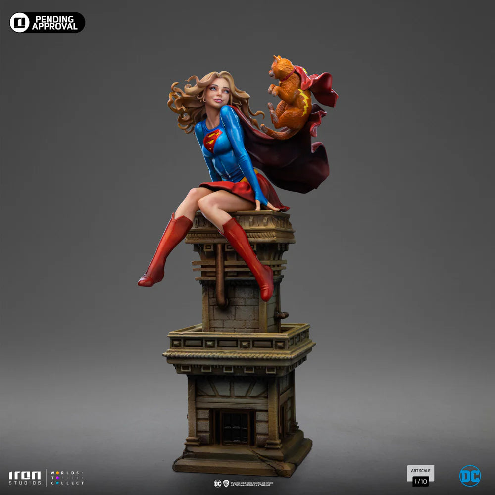 DC Comics – Supergirl Series #8 Art Scale 1/10 Statue Iron Studios