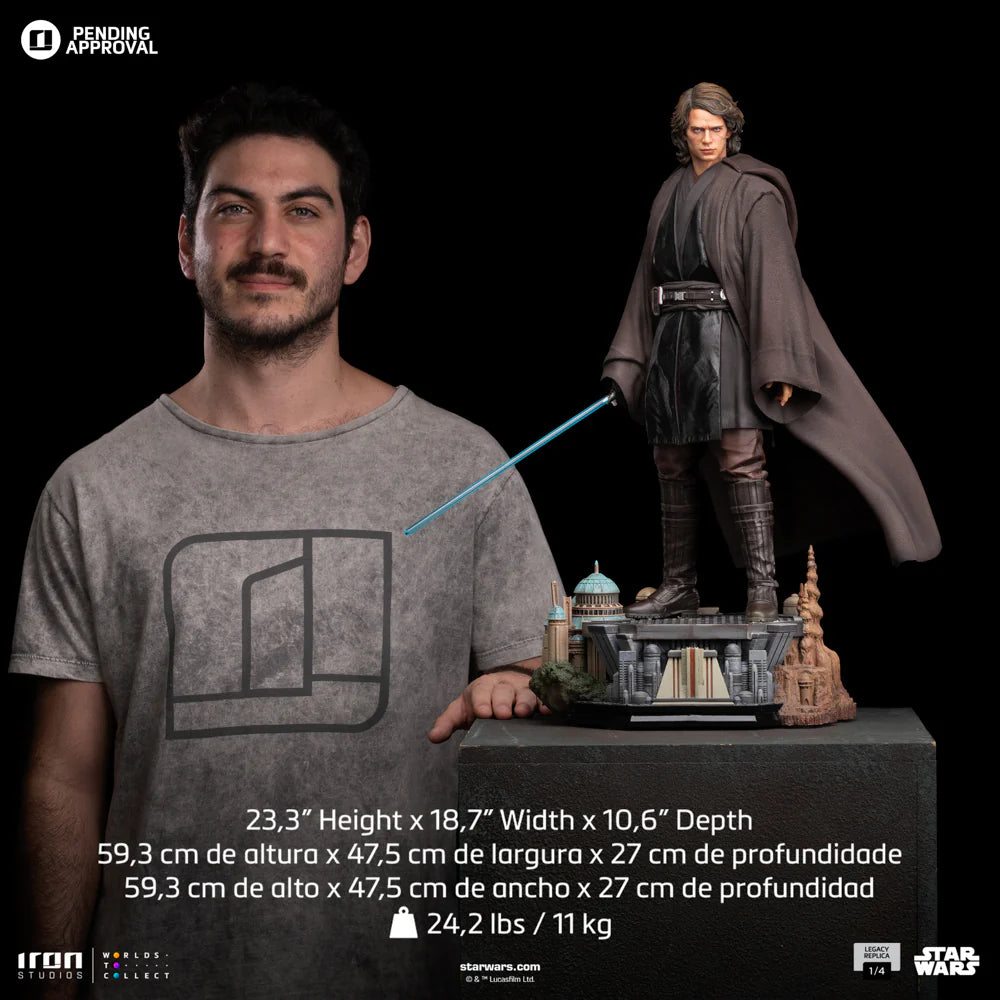 Star Wars – Anakin Skywalker Legacy Replica 1/4 Statue Iron Studios
