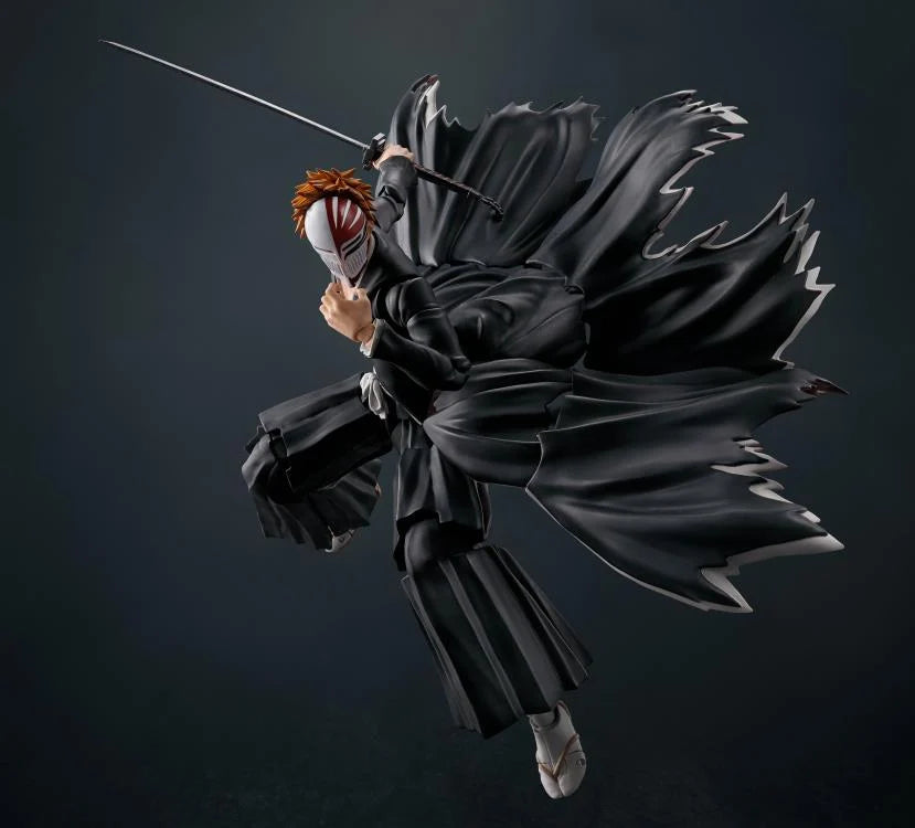 Bleach S.H.Figuarts Ichigo Kurosaki (Getsugatensho Ver.) Action Figure