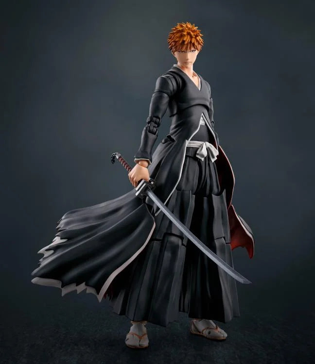 Bleach S.H.Figuarts Ichigo Kurosaki (Getsugatensho Ver.) Action Figure
