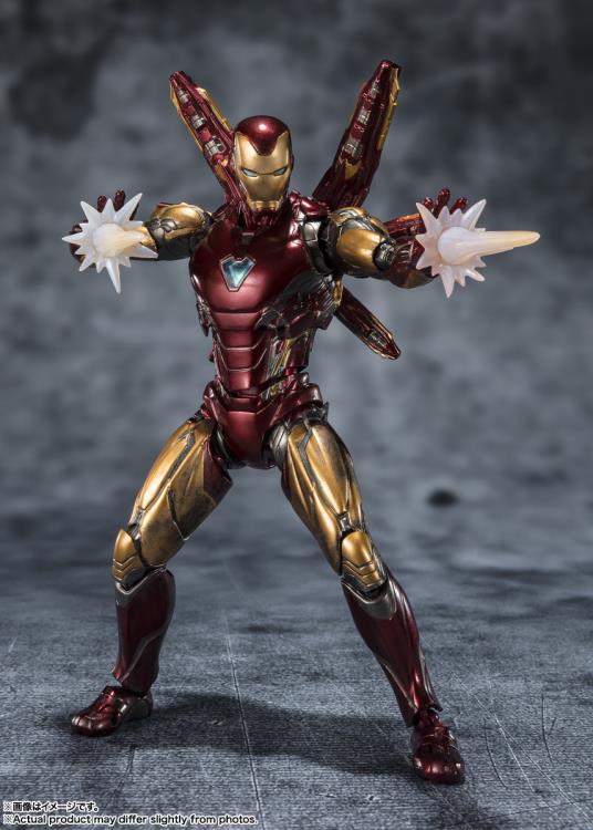 Avengers: Endgame S.H.Figuarts Iron Man Mk 85 (Five Years Later) Action Figure