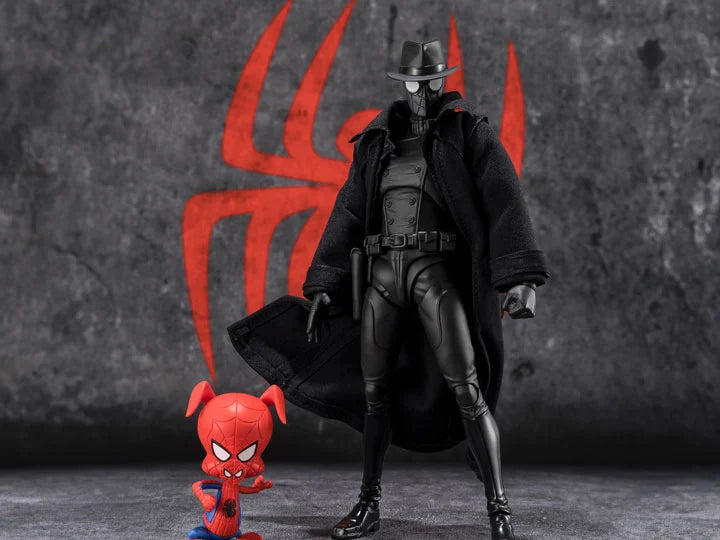 Marvel Spider-Man: Across the Spider-Verse S.H.Figuarts Spider-Man Noir & Spider-Ham Action Figure Set