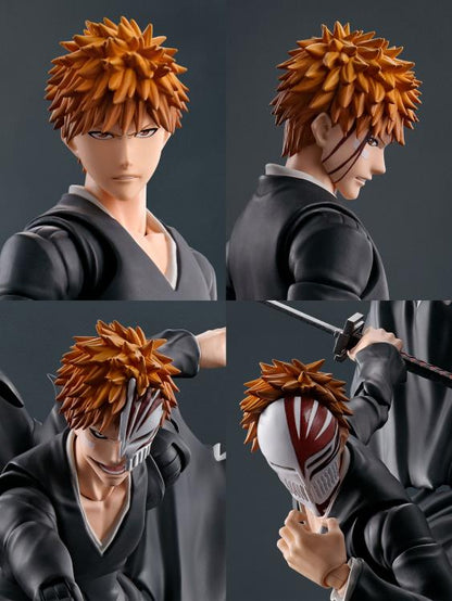 Bleach S.H.Figuarts Ichigo Kurosaki (Getsugatensho Ver.) Action Figure