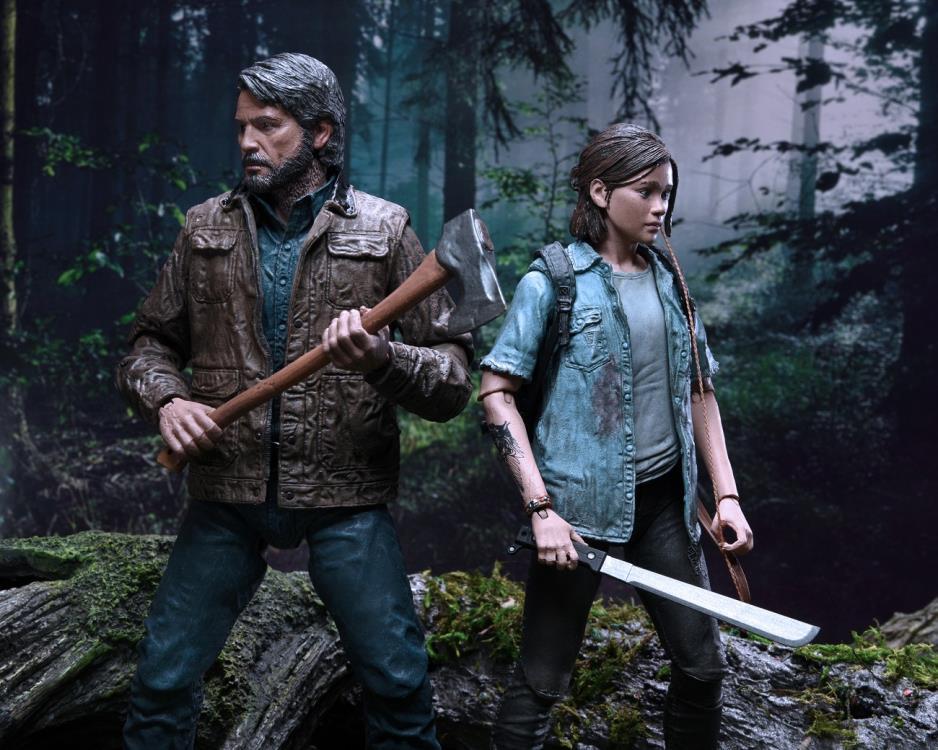 Neca The Last of Us Part II Ultimate Joel and Ellie Action Figure Two-Pack