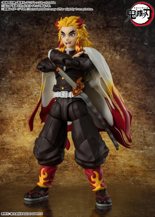 Demon Slayer: Kimetsu no Yaiba S.H.Figuarts Kyojuro Rengoku Action Figure