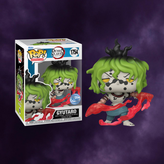 Demon Slayer Gyutaro (Blood Attack) Funko Shop Exclusive Pop! #1754
