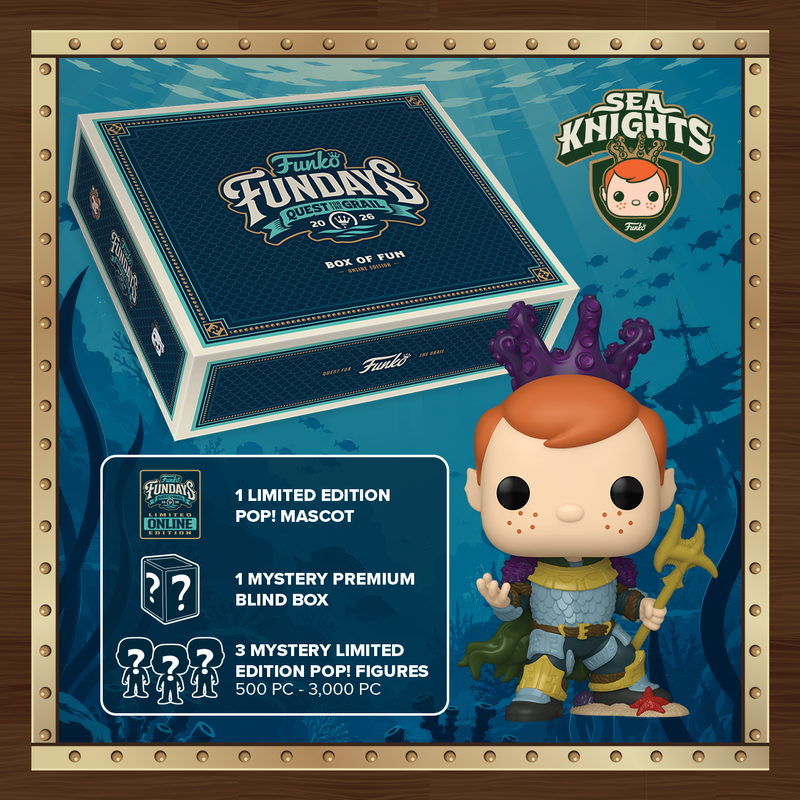 Funko Fundays Quest for the Grail 2026 Box of Fun – Sea Knights Limited Edition
