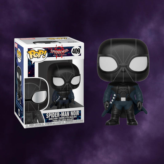 Marvel Spider-Man Into the Spider-Verse Noir Exclusive Funko Pop! #409