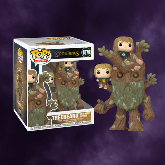 The Lord of the Rings - Treebeard with Merry & Pippin Funko Pop! #1579