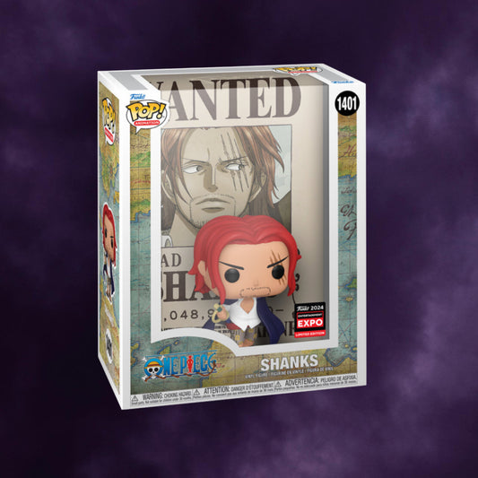 One Piece - Shanks Wanted Poster Pop! Covers (2024 Entertainment Expo Convention Exclusive) #1401