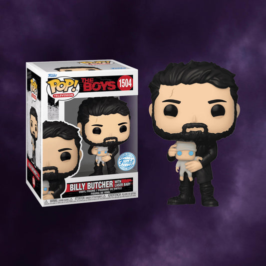 The Boys - Billy Butcher with Laser Baby Exclusive Funko Pop! #1504
