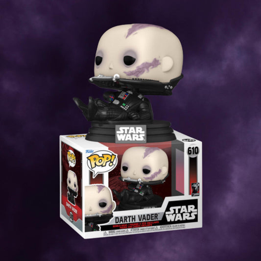 Star Wars: Episode VI – Return of the Jedi – Darth Vader (Unmasked) 40th Anniversary Funko Pop! #610