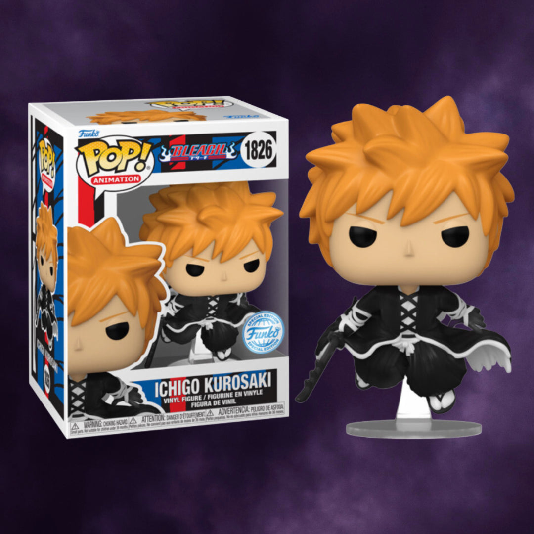 Figurine Pop Funko BLEACH - POP Animation N° 1610 - Ichigo (FB Shikai) avec Cha Figurine Pop Funko BLEACH - POP Animation N° 1610 - Ichigo (FB Shikai) avec Cha
