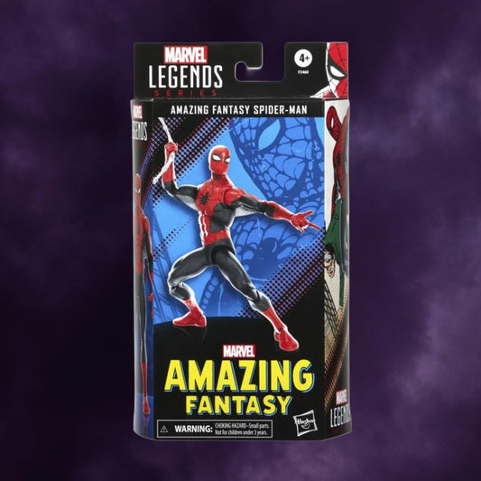 Amazing Fantasy Marvel Legends 60th Anniversary Spider-Man Action Figure