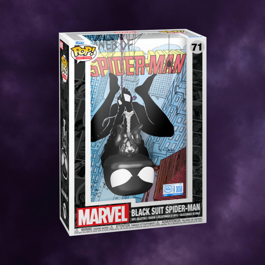 Marvel Black Suit Spider-Man Web of Spider-Man #08 Pop! Comic Covers #71
