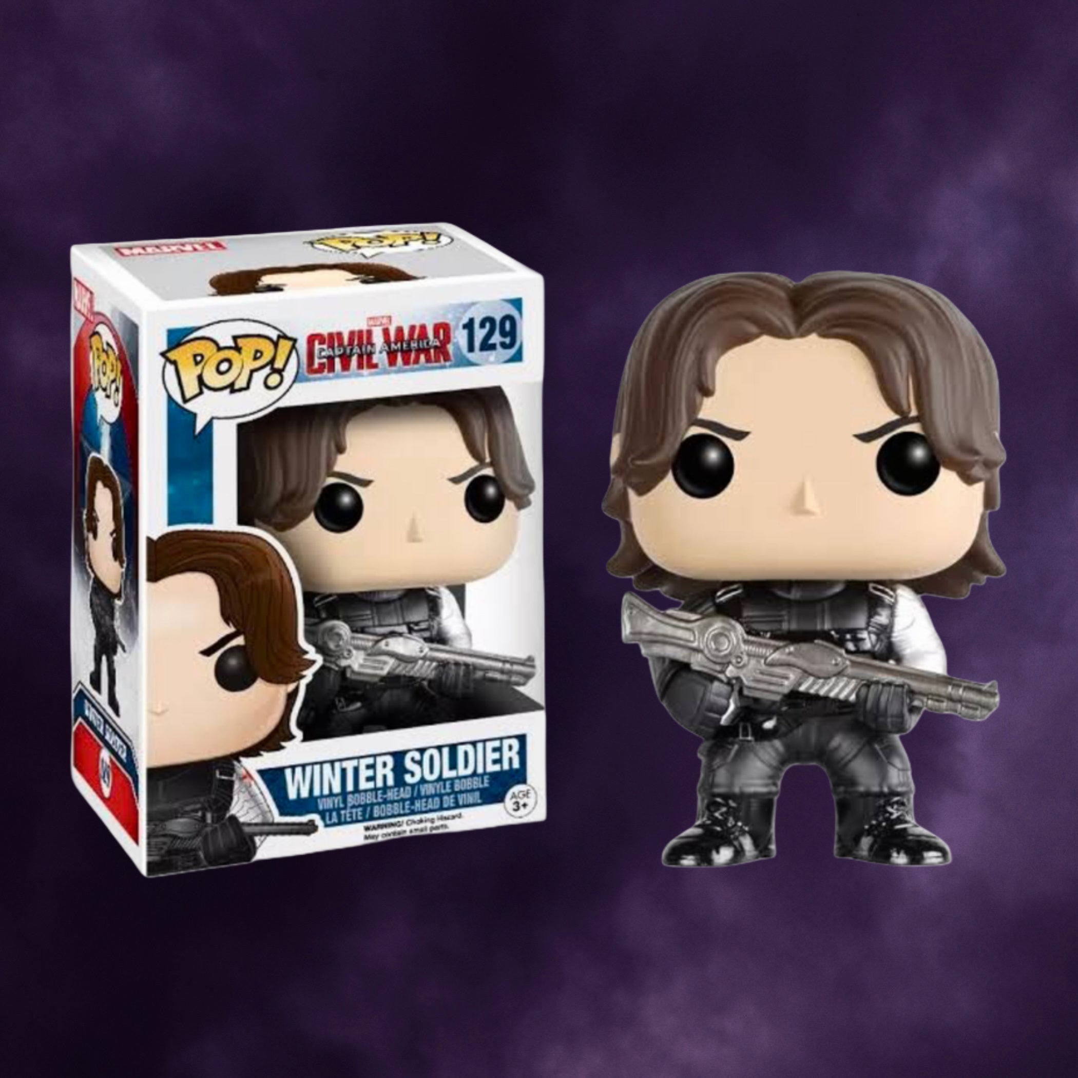 アメコミ FUNKO POP! WINTER SOLDIER CIVIL WAR 129 Funko Pop Civil