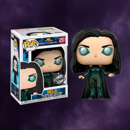 Marvel Thor: Ragnarok – Hela Unmasked Exclusive Funko Pop! #251