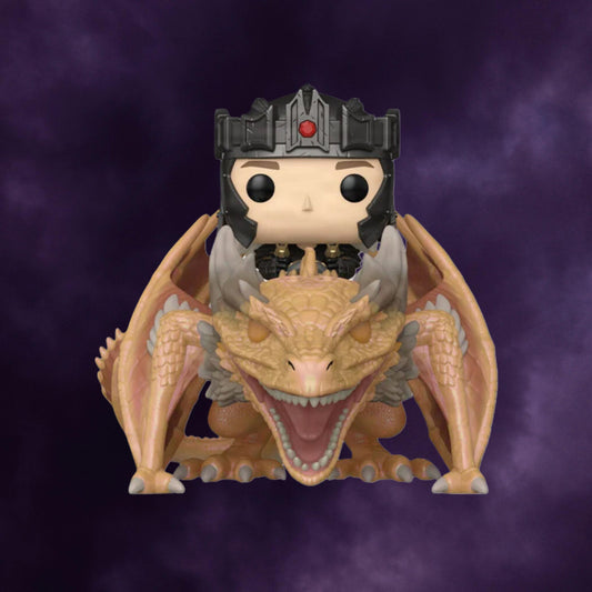 Game of Thrones: House of the Dragon – Aegon Targaryen with Sunfyre Funko Pop! Rides #135