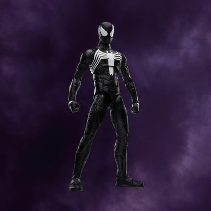 Marvel's Spider-Man 2 – Peter Parker Black Suit Gamerverse Marvel Legends 6" Scale Action Figure