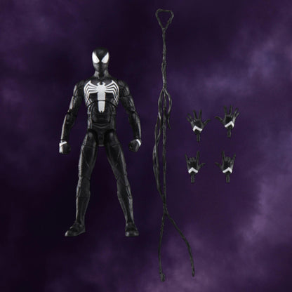 Marvel's Spider-Man 2 – Peter Parker Black Suit Gamerverse Marvel Legends 6" Scale Action Figure