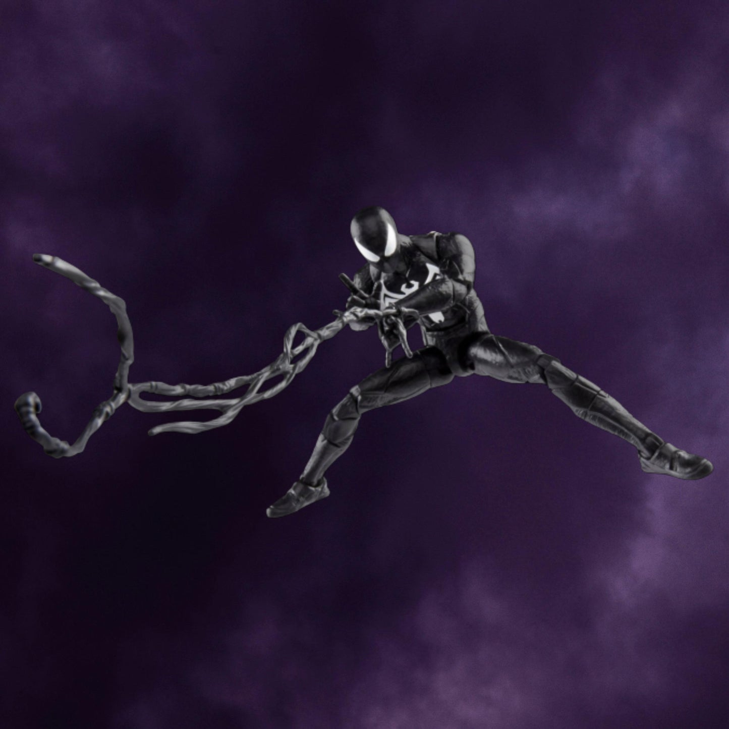 Marvel's Spider-Man 2 – Peter Parker Black Suit Gamerverse Marvel Legends 6" Scale Action Figure
