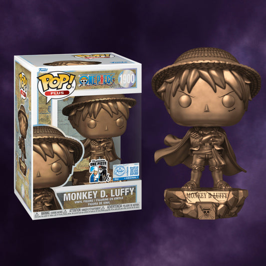 One Piece Plus Monkey D. Luffy (Bronze Statue) Limited Funko Pop! #1900