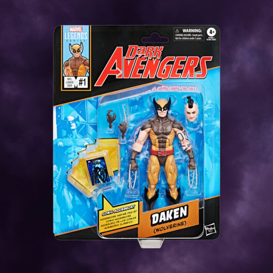 Dark Avengers – Daken (Wolverine) Retro Marvel Legends 6" Action Figure