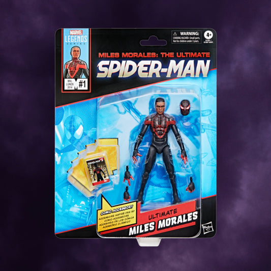 Miles Morales: The Ultimate Spider-Man – Retro Marvel Legends 6" Action Figure