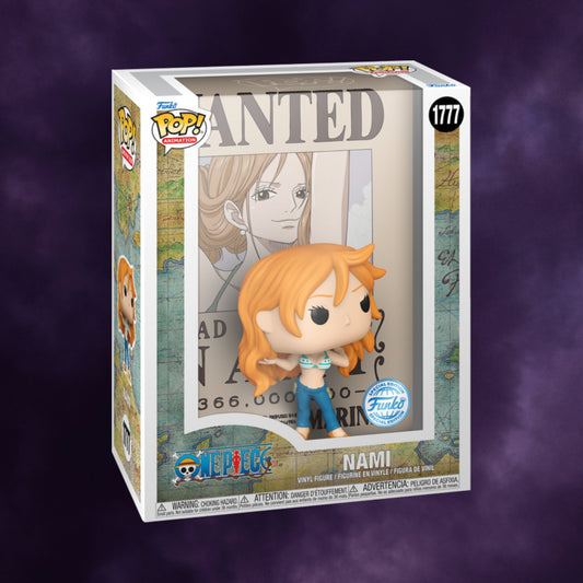 One Piece – Nami Wanted Poster Funko Pop! Cover #1777 (Special Edition)