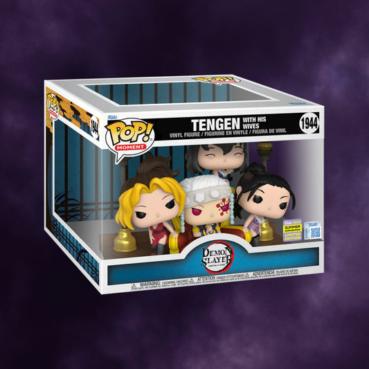 Demon Slayer – Tengen with His Wives Funko Pop! Moment #1944 (2025 Summer Convention Limited Edition)
