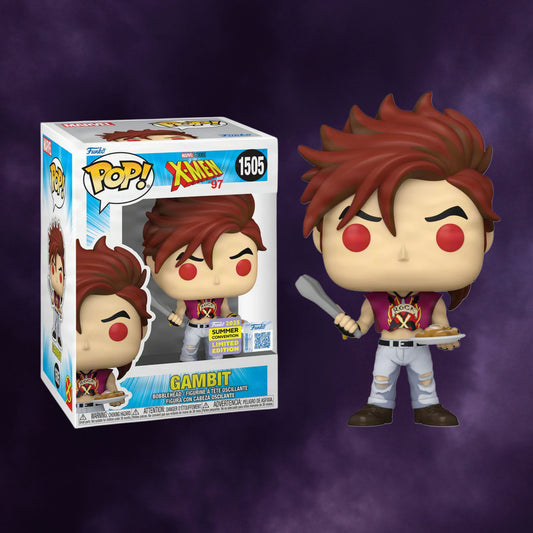 Marvel – X-Men ’97: Gambit Funko Pop! #1505 (2025 Summer Convention Limited Edition)