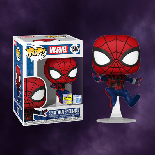 Marvel – Sensational Spider-Man Funko Pop! #1507 (2025 Summer Convention Limited Edition)