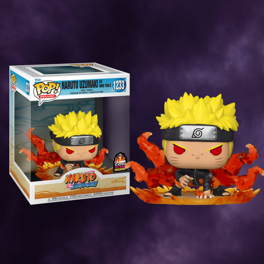 Naruto Shippuden – Naruto Uzumaki as Nine Tails Funko Pop! Deluxe #1233 (2022 L.A. Comic Con Exclusive)