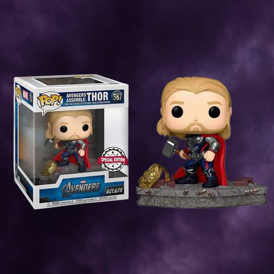 Marvel – Avengers Assemble: Thor Deluxe Funko Pop! #587 (Special Edition)